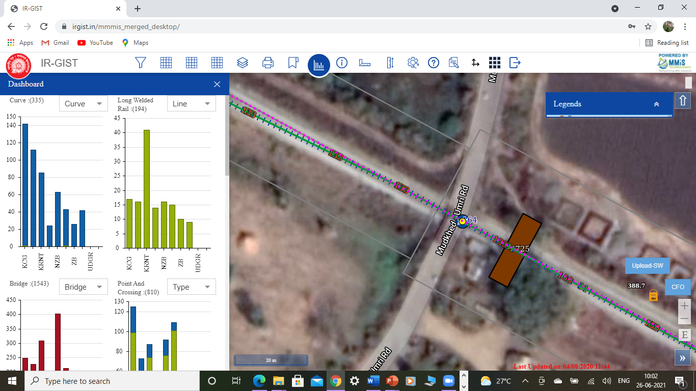 IR-GIST spatial dashboard