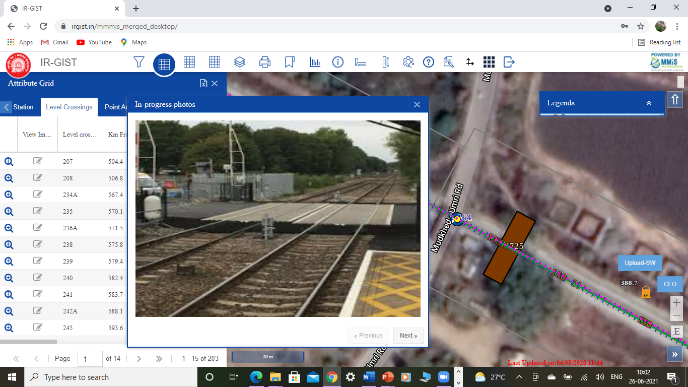 Digital safety dashboard and map view